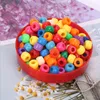 Acrylic Barrel Beads Plastic Large Holes Bucket Beads Ponybeads DIY Hand Beaded Material Jewelry Accessories for Bead Bracelets Wholesale