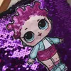 Nieuwste lol schoudertassen cartoon pailletten tieners anime kinderen student schooltas reizen bling rugzak tassen voor kinderen en volwassenen