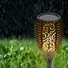 Solar Torch Lights LED Solar Torches Fire Lamp 51LED Garden Outdoor Flame Path Dancing Flicker Lawn Light Waterproof Landsacpe Decor B5654