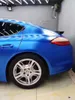 Premium Pearl Matte Metallic Deep Sea Blue Vinyl Roll Car Wrap Foil con pellicola autoadesiva a rilascio di canali d'aria