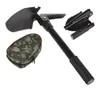 Pelle pliante militaire Spade Outlife Multi-fonctionnel Mini outil de retranchement de survie Camping extérieur pelle de jardin avec sac