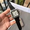 Yeni 100XL W20131Y1 40mm Çelik Kasa Beyaz Dial Büyük Roma Mark Miyota Kuvars Chronograph Mens Watch Siyah Deri Kronometre Timezonewatch E60a1