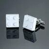 Hyx Men Cufflinks Muticolor Bricks Design Blue Red Black 8 Colour