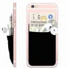 Universal Phone Soft Silicone Card Slot Cards Pocket Credit Holder med 3M Lim Back Cover Portable Card Carrier