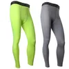 Heren Compressie Broek Basislagen Huid Panty's Oefening Jogging Broek Mannelijke Gym Kleding Volledige lengte Mens Leggings