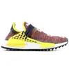 NMD Human Race Pharrell Laufschuhe Solar-Pack-Freunde und Familie Burgund Männer Frauen Turnschuhe Sportschuhe mit Kasten 36-45