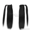 VMAE Peruvian Magic Wrap Around Ponytail 120g Clip In Stragiht Horsetail 100% Virgin Human Hair Extensions VMAE HAIR