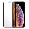 Nyaste hela limtäcken tempererat glasskärmsskydd för iPhone XS max X XR 8 7 Samsung J4 J6 J7 J8 A7 A8