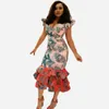 83 Women's Jumpsuits,Casual Dresses, Rompers skirt floral dress with sleeveless dresses nuevo estilo vestido para chicas mujeres wt19