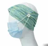 Cross Sports Headband Women Man Facemask Holder Fitness Elastic Hairband Yoga Head Band Stretch Head Wrap Hair Accessories 12 Colors