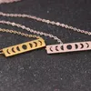 Choker Necklace Sun Moon Phase Lunar Eclipse Chains Necklaces For Women Vintage Jewelry Collier Statement Necklace