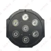 LED PAR LIGHT 54X3W DJ PAR LED 54 * 3W-lampor R12, G18, B18, W6 Tvätt Disco Light DMX Controller Effekt för små Paty KTV