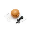 Wholesale- LED Ultrasonic Aroma Humidifier USB Aromatherapy Purifier Oil Essential Diffuser