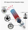 아니 깜박임 빛 110V 캔들 전구 울트라 음소거 LED 램프 E26 알루미늄 팬 냉각 높은 전원 235 비즈 옥수수 조명 MS004