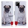 Fundas para teléfono tipo billetera para iPhone 14 13 12 11 Pro Max XR XS X 7 8 Plus - Funda con tapa con función atril y ranuras para tarjetas duales de cuero PU con pintura colorida