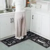 Anti Slip Long Kitchen Mat Bath Carpet Floor Mat Home Entrance Doormat Tapete Absorbent Bedroom Living Room Floor Mats Modern Kitchen Rugs