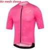 ATTAQUER maillot de cyclisme à manches courtes chemise de cycle à manches en maille d'air vêtements de vélo super respirants Ademend fietsshirt3982369