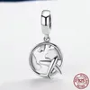 Orso giocattolo perline ciondoli per donne creazione di gioielli in argento sterling 925 moda fai da te gioielli fascino per braccialetto originale3768977