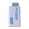 1000 sztuk Hurtownia fabryczna Wii do konwertera Adaptera HUB 3.5mm Audio Wii2HDMI Adapter wideo do monitora HDTV Support 720P 1080p