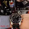 erkek VK64 kronograf saatı Gül altın kabuk silikon kayış 5 ATM su geçirmez ışık işaretçi Montre de luxe izle