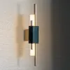 LED new wall lamp designer minimalist copper wall lamp modern creative marble metal villa aisle lights decorative lighting