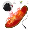 USB Beheizte Einlegesohlen Fuß Erwärmung Pad Füße Wärmer Socke Pad Matte Winter Outdoor Sport Heizung Schuh Einlegesohlen Winter Warm neue