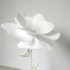 PE mousse géante artificielle coquelicots de fleurs de fleur de fleur vitrine affichage de fleur de mariage routier de la route de la fête de la fête de la fête des fleurs1595003