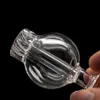 Acessórios para fumantes Ciclone Riptide Carb Cap com Recycler Hole Glass girando de 30 mm de bolha para xl quartzo banger pregos aquáticos bong