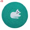 Sisal Scratch Board Cat Toy Hoogwaardige Cat Scratch Toy Mat geweven door linnen touw interactieve teaser Cat Toy Pet Oefening Supplies