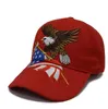 Mode Donald Trump USA Broderie Casquette de baseball Aigle Amérique drapeau lettre En Plein Air Snapback Chapeaux Unisexe Voyage Causal Sport Caps Ball Caps