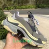 Mode Paris Freizeitschuhe Triple S Sneaker Beige Schwarz Ceahp Sports Bottom Top Herren Damen Daddy Plattform Outdoor Tennis Sneaker