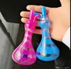 Accessori per bong in vetro con narghilè colorato, tubi per fumatori in vetro colorati mini multicolori Tubi manuali Migliori tubi in vetro a cucchiaio