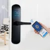 Smart Electronic Lock APP+Touch Password+Key+Card+Remote control 5 Way Door Lock Electronic Hotel - L