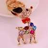 Mode-hanger sleutelhangers 78 * 50mm kleurrijke strass verharde schattige dieren sleutelhanger Kawaii tas bedel sleutelhanger ring accessoires