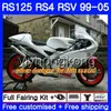 RSV125R RS-125 RSV125R RS-125 RSV125 R RS125 Silvery Grey 99 00 01 02 03 04 05フェアリング
