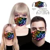 Vervangbare 5 Layer Filter Designer Gezichtsmasker, Herbruikbare Beschermende Katoen Kids Gezichtsmasker Wasbare Mode Stofdoek Disposable Gezichtsmasker