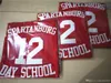 Alla sömda Spartanburg Day School Zion 12 Williamson broderade tröjor Duke 1 baskettröjor College NOLA Player City JE3187611