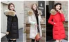 女性の冬のジャケットの女性リアルアライグマの毛皮の襟の襟アヒルの中の暖かいコートの女性の中に暖かいコートの女性は屋外フィット屋外のパーカー