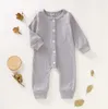 Baby Roupas Crianças Longa Manga Macacão Infantil Algodão Artigo Jumpsuits Primavera Outono Onesies Recém-nascido Roupas Boutique Playsuits Cyp706