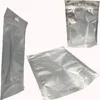 OEM Empty Plastic Mylar Bags Aluminum Foil Zipper Lock stand up Pounch Packaging Bag for Long Term Flower Food Storage Protection Resealable