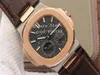 4 Style Luxury Rose Gold Diamond Watches For Men Watch Automatic Cal240 ETA Men039S 40mm Leather 5724 Power Reserve V2 Version2938680