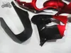 Aftermarket Kits de carenagem para Kawasaki Ninja 98 99 ZX-9R Red Black Abs Plástico Motocicleta Feiras Chinesas Set ZX9R 1998 1999 ZX-9R