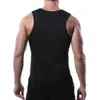 2019 Men Taille Trainer Vest voor gewichtsverlies Neopreen Corset Body Shaper Zipper Shapewear Slimming Belt Belly Men7990738