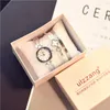 Orologi da donna eleganti e popolari con strass di marca Ulzzang Orologi da polso da donna in oro rosa di moda per orologio da donna casual da donna