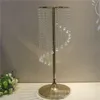 Nowy styl Wedding Party Stage Decoration Filary z stołem akrylowym Top Chandelier Centerpieces BEST0854