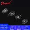 silicone nose pad, eyeglasses nose pad 500pcs glasses part screw in push in free shippig for glasses shop