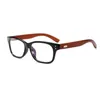 Hurtownia-9608 Anti-Blu-ray Square Retro Moda Bambusa Mężczyźni Okulary Okulary Przeciwsłoneczne Drewniane okulary Trzy Kolory JW