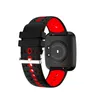 V6 Smart Watch Pressione sanguigna Monitoraggio della frequenza cardiaca Tracker Smart Orologio da polso IP67 Bluetooth Previsioni meteo Braccialetto intelligente per iPhone Android