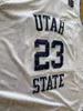 2021 College Basketball Utah State Aggies Jerseys SAM MERRILL ALPHONSO ANDERSON ABEL PORTER NEEMIAS QUETA DIOGO BRITO BEAN Hommes 4XL Personnalisé