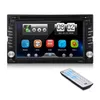 VETOMILE Двойной 2 DIN HD 6,2 "сенсорный экран Автомобильный DVD-плеер GPS Sat Nav Стерео-радио
